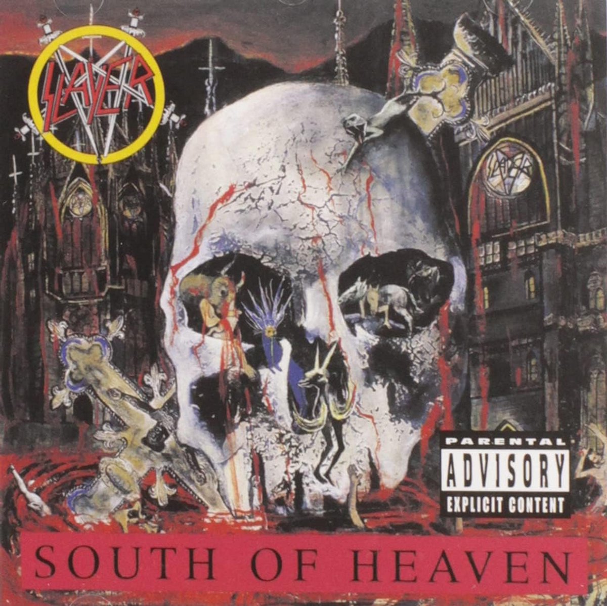 South Of Heaven - Iconisch Metal Album - Explicit