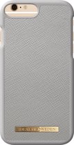 iDeal of Sweden Fashion Case Saffiano voor iPhone 8/7/6/6s Plus Light Grey