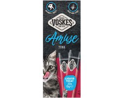 Voskes Kattensnack Liquid Treat Tonijn - 20x15 gr