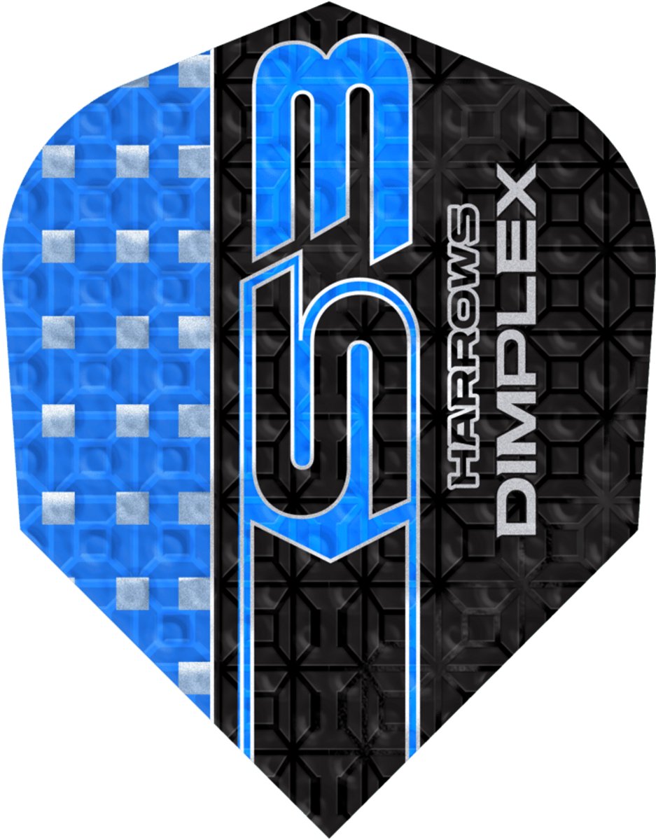 Harrows Dimplex S3 Blue NO6 - Dart Flights