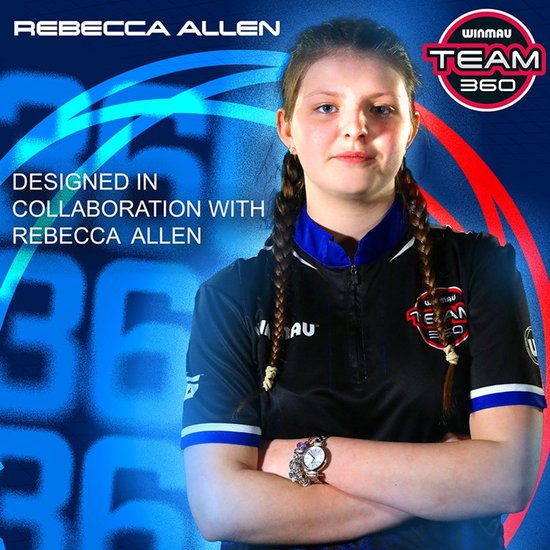 Winmau Team 360 Rebecca Allen 90% - Dartpijlen van Merkloos — afbeelding 4