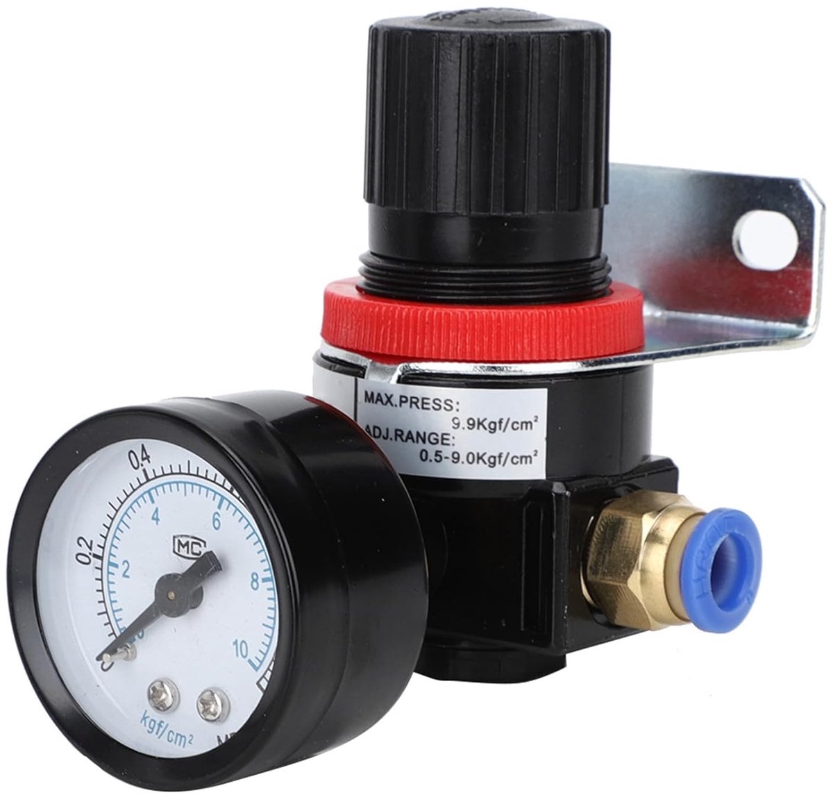 Solidchoice - Drukregelaar voor Luchtcompressoren met 8 mm Aansluiting
