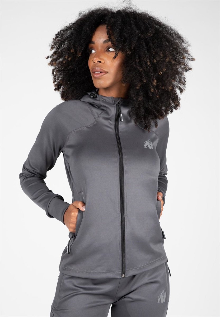 Gorilla Wear - Halsey Trainingsjas - Track jacket - Grijs/Gray - L