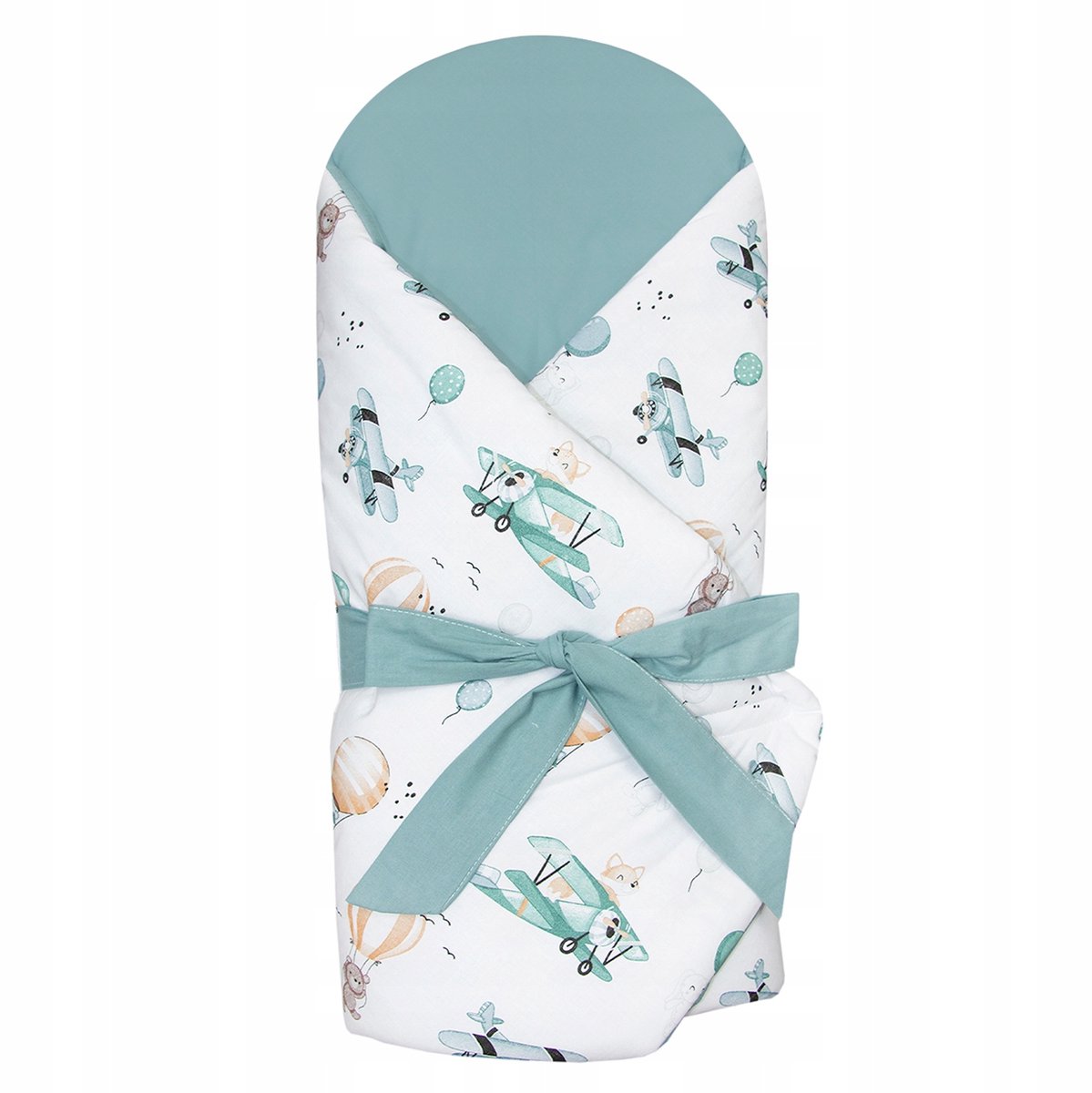 Babywikkeldoek/inbakerdoek 80x80 cm zet kokoswieg
