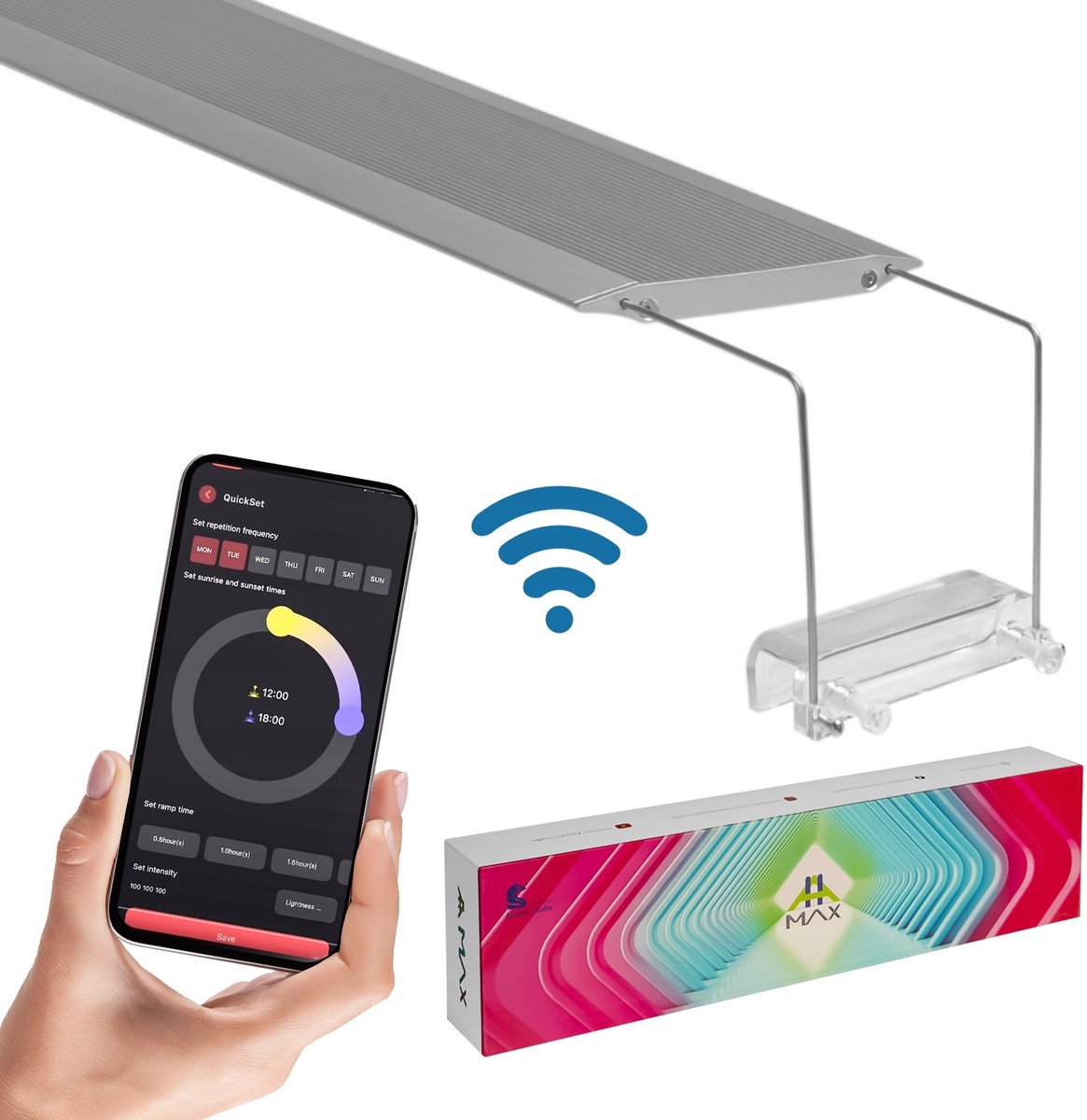 Chihiros A II MAX 1201 LED Aquarium Verlichting met Bluetooth