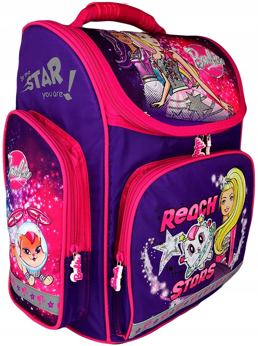 Barbie Reach Stars Rugzak Schooltas Ergonomisch 38x29x17 cm