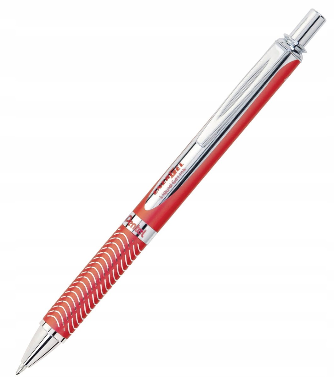 Pentel EnerGel BL407 Rollerballpen - Rood, 0,7 mm