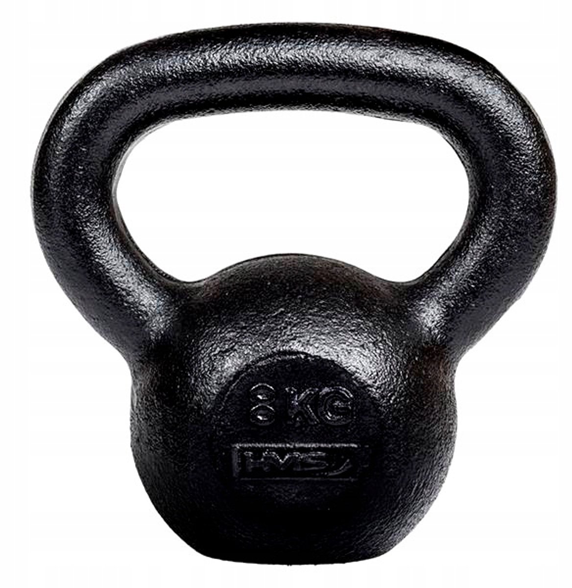 Zwaar Gietijzeren Kettlebell 8kg - Perfect voor Krachttraining