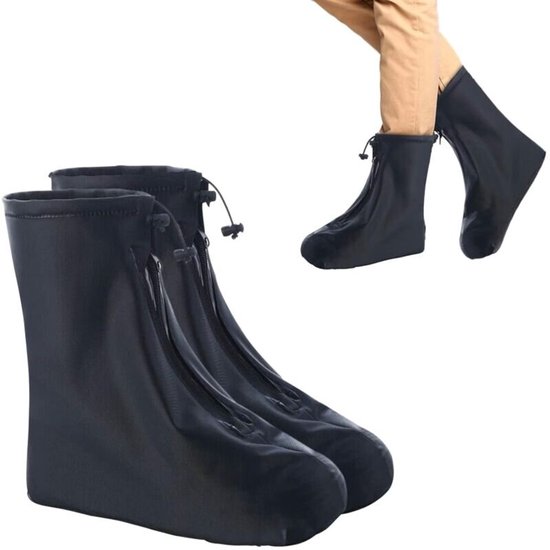 Ladeheid Heren Regenlaarzen Thermo Rubber Laarzen Warm Met Manchet Voering Pvc La Lmg 914 Bart Zwart 47 2339061564