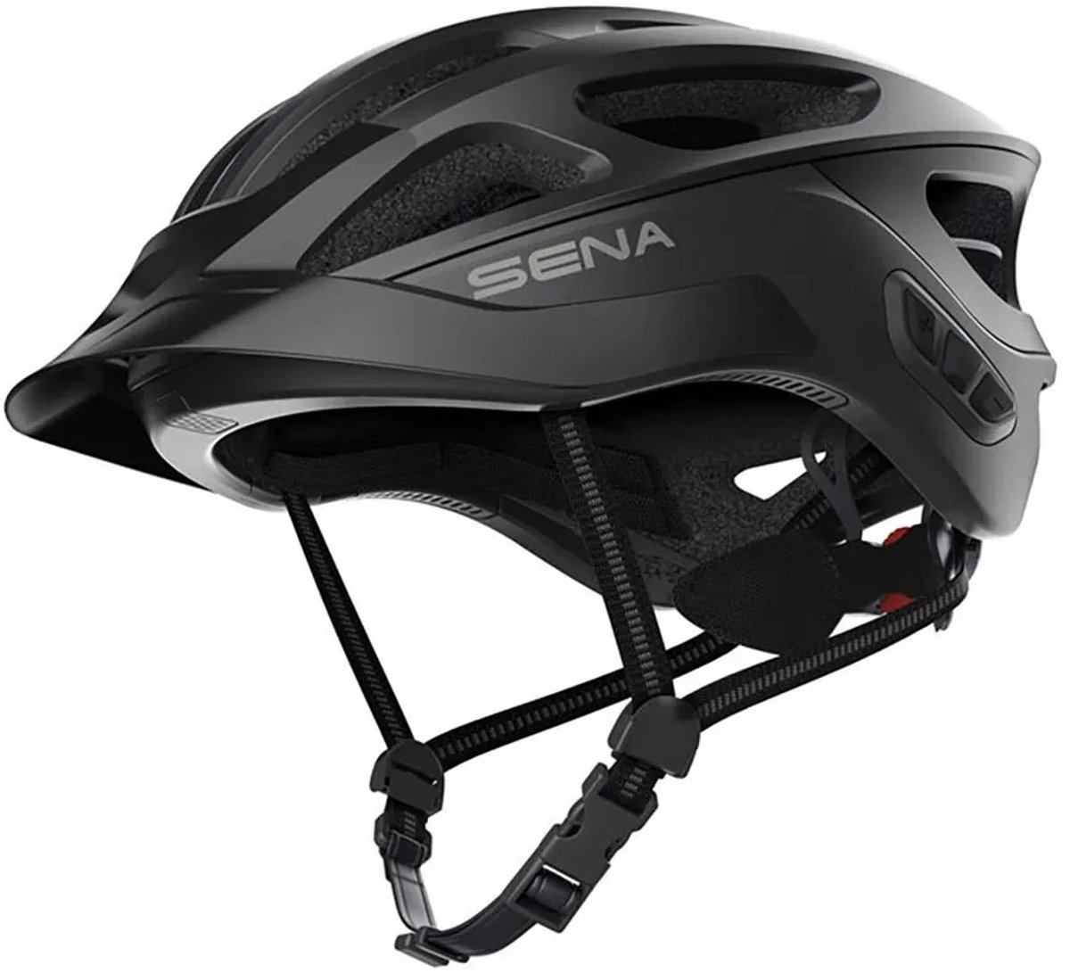 Sena R1 EVO Smart Cycling helm mat zwart maat L