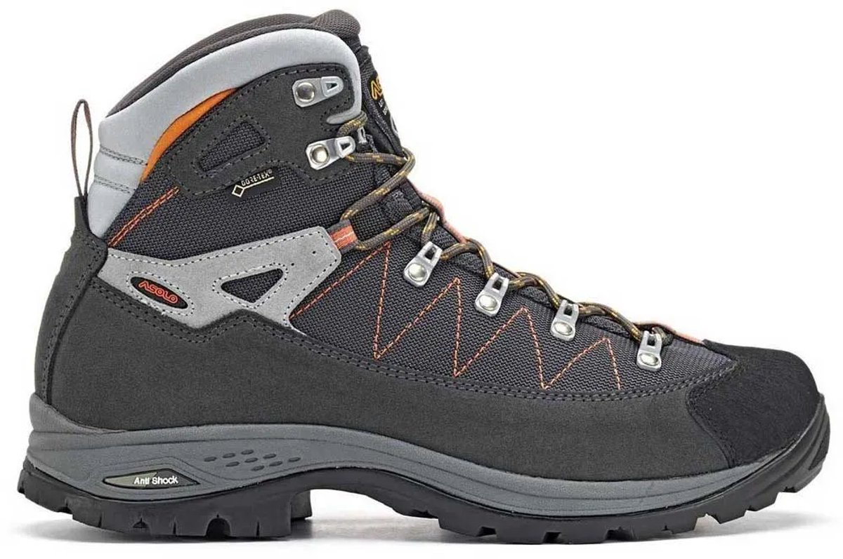Asolo Finder Gv Gore-tex® Wandelschoenen Man Graphite / Gun Metalal / Flame