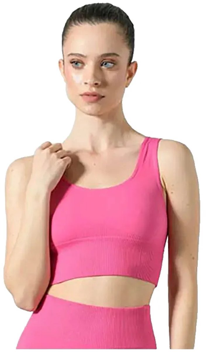 Bmymoon Galactic Top Sportbeha Roze L-XL Vrouw