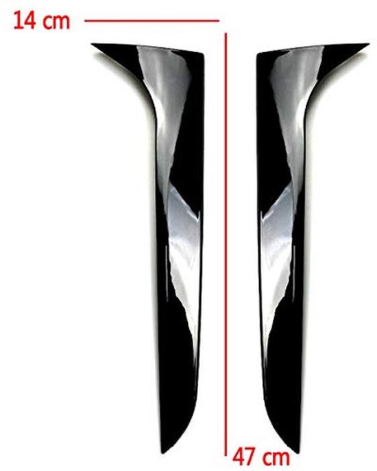 Achterruit Spoiler voor Audi A4 B8 Avant Allroad 2009-2016 - Gloss Black — afbeelding 4