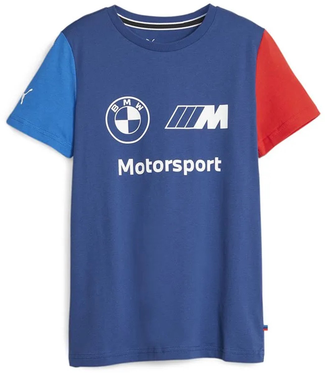 PUMA T-SHIRT BMW MMS LOGO 62126404 r 164 Blauw