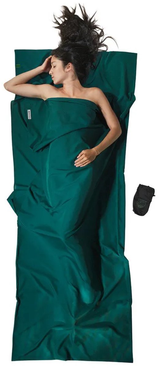 Cocoon TravelSheet - Lakenzak - Microfiber - Moss Green van Cocoon — afbeelding 4