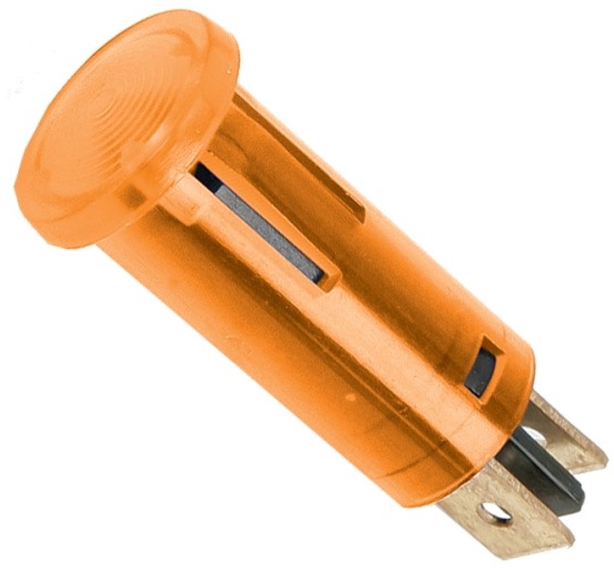10x Oranje Controlelampje 220V AC – Indicatorlamp Voor Industriële Machines En Apparatuur – Inbouw Signaallamp Met 6,3 Mm Steekaansluitingen – Montagegat 12 Mm – Oranje Indicator Light Voor Netspanning – Verkoopeenheid 10 Stuks [07920NA]