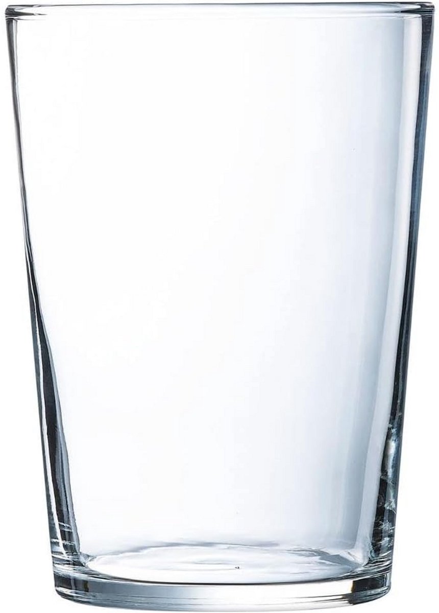 Hoge Appelwijn Glazen Set van 12 - 50 cl, Transparant en Duurzaam