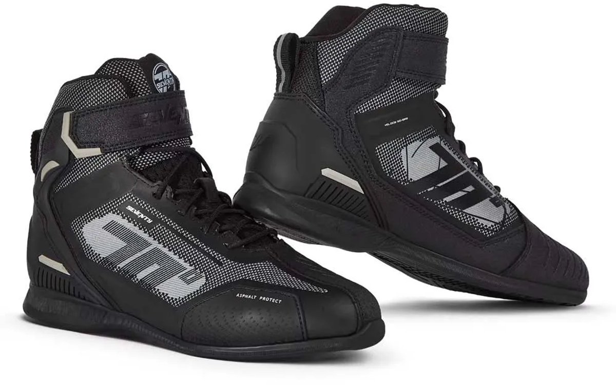 Seventy Degrees Sd-br2 Motorschoenen Zwart EU 43