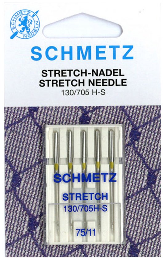 Schmetz - naaimachine naald - stretch - Machinenaald stretch N°75