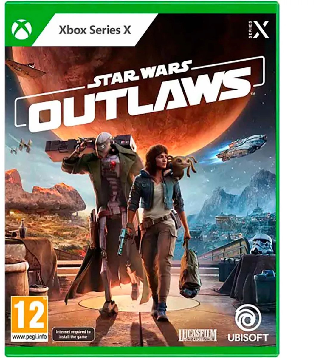 Xbox Games Xbox Series X Star Wars Outlaws Transparant PAL