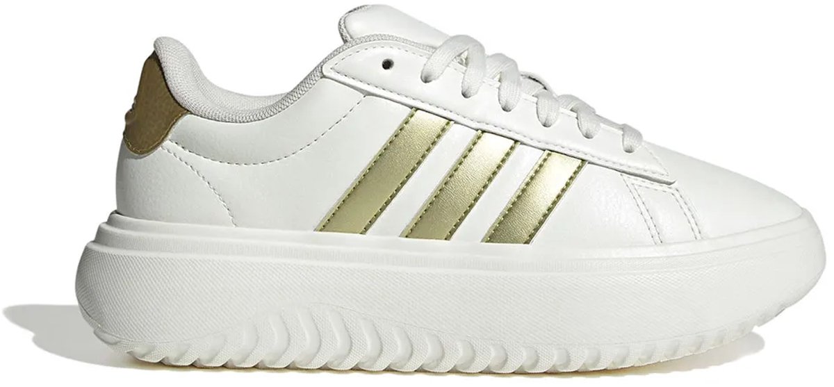 Adidas Grand Court Platform Schoenen 2/3 Vrouw Goud