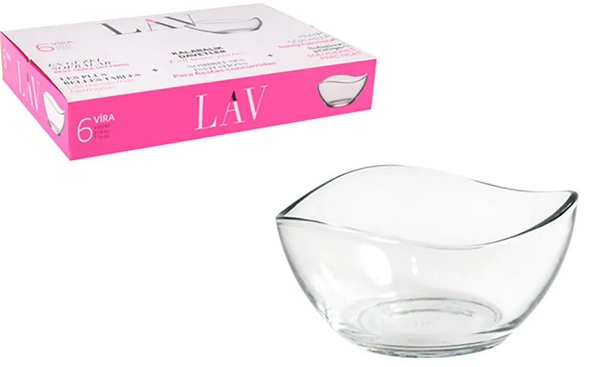Lav Vira - Ronde Tapasschaaltjes (serveerschalen) - Set van 6 - 215 ml