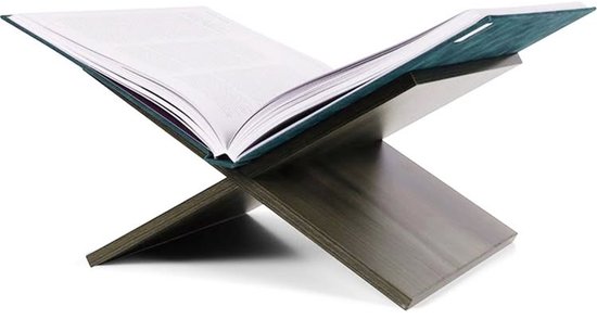 XEMM Boekenstandaard - Boekenhouder - Salontafelboek - 33 x 29 x 19 cm - Bruin