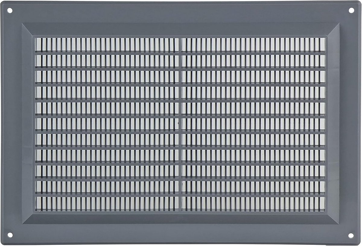 ABS Kunststof Ventilatierooster 250x170 mm met Insectenbescherming