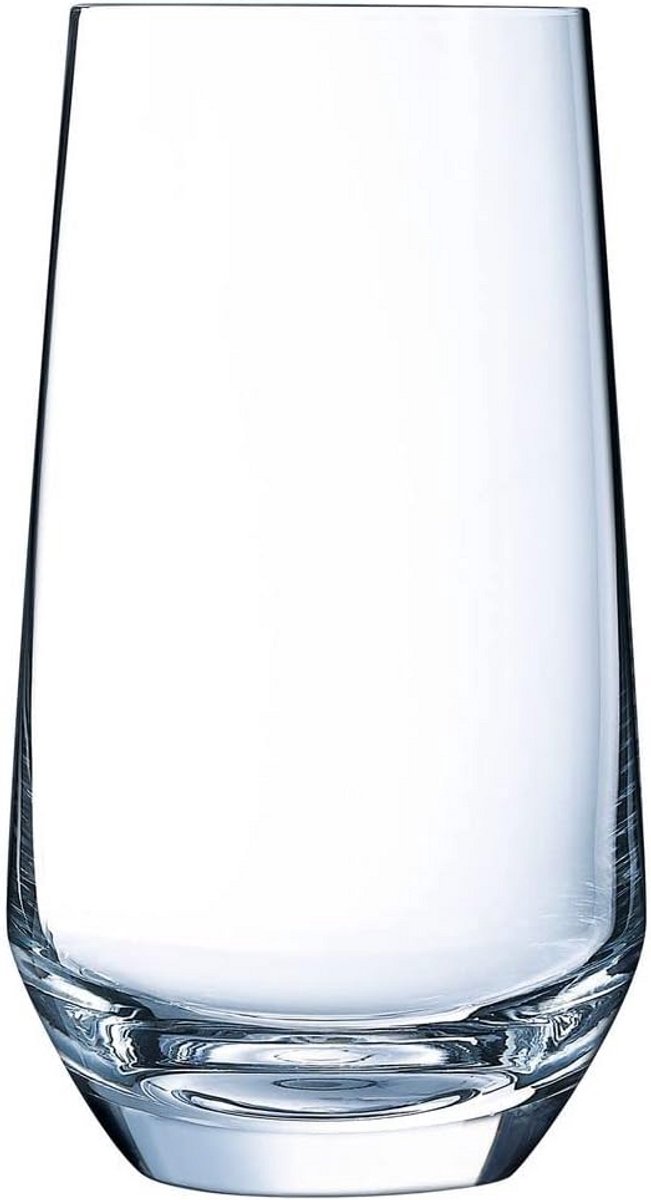 Set van 6 hoge glazen 40 cl - Perfect voor elke gelegenheid