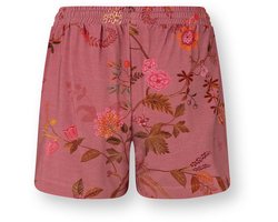 Pip Studio - Bob Pyjama Korte Broek Dames - Loungewear - Bodhi Flower - Roze - S