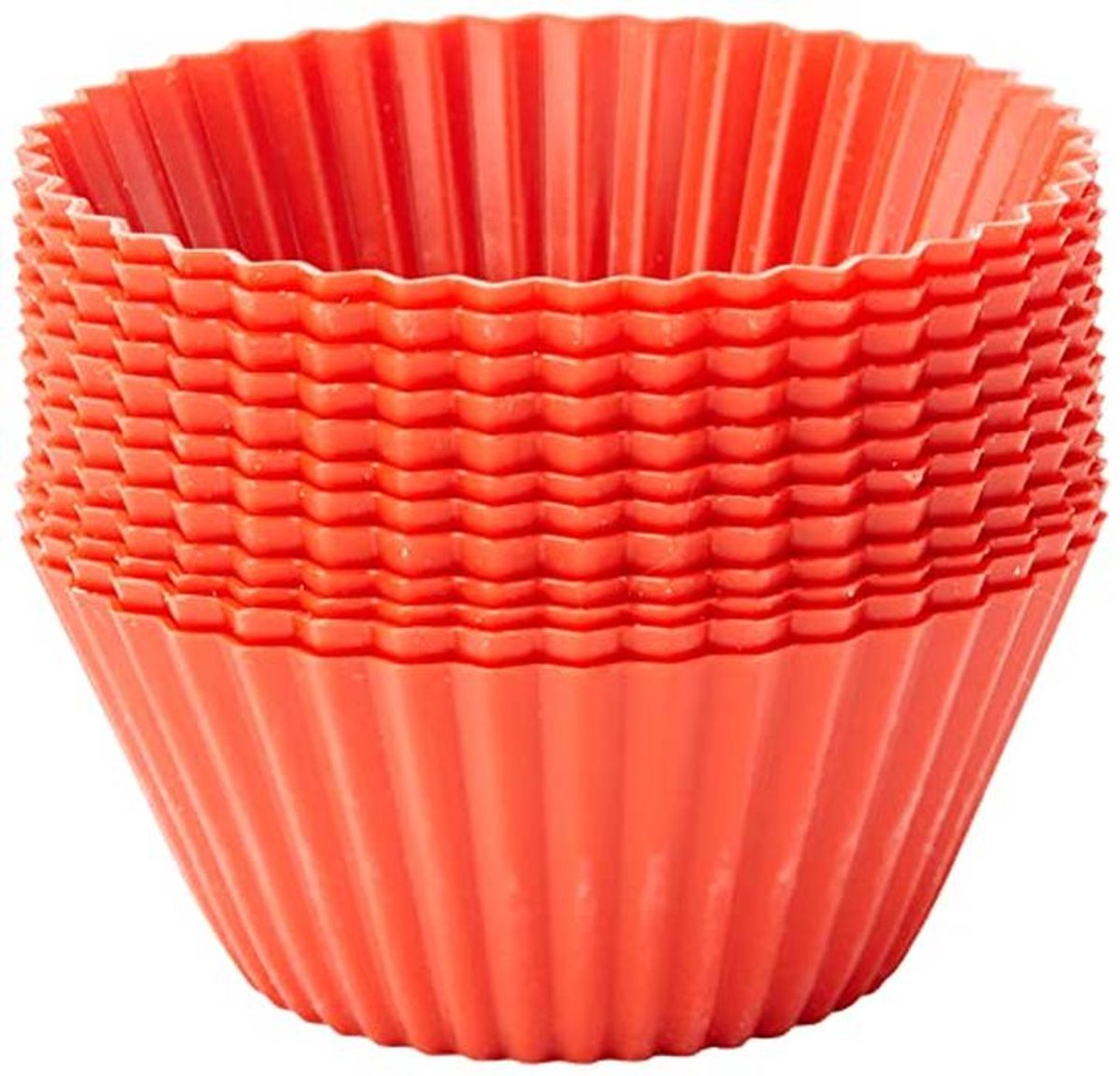 Siliconen Muffinvormpjes - Set van 12 - 7 cm