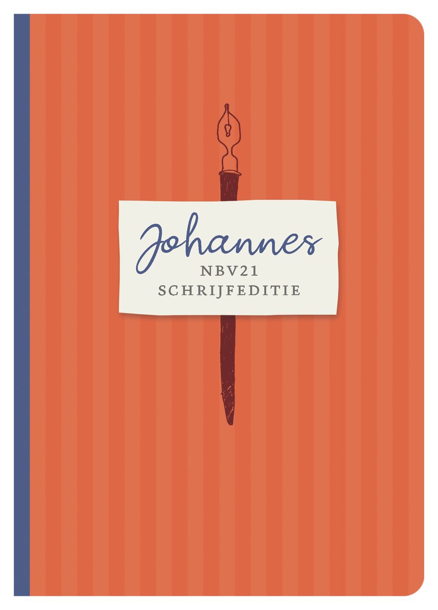 Omslag van NBV21 Schrijfeditie Johannes