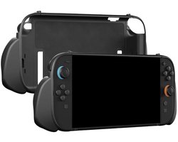 PlayCool Ergonomische Clear Grip Case Set voor Nintendo Switch 2 – Clear Case met 3 Verwisselbare Grips: Feather (licht), Balance (gebalanceerd) en Anchor (stevig)