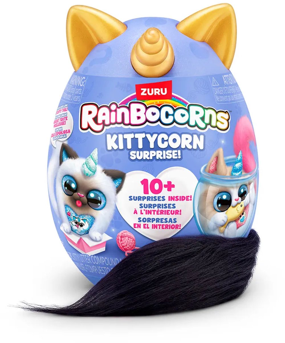 Rainbocorns Kittycorn Surprise Serie 3 - Maine Coon kat van ZURU — cadeau in Spellen & Speelgoed - foto 4