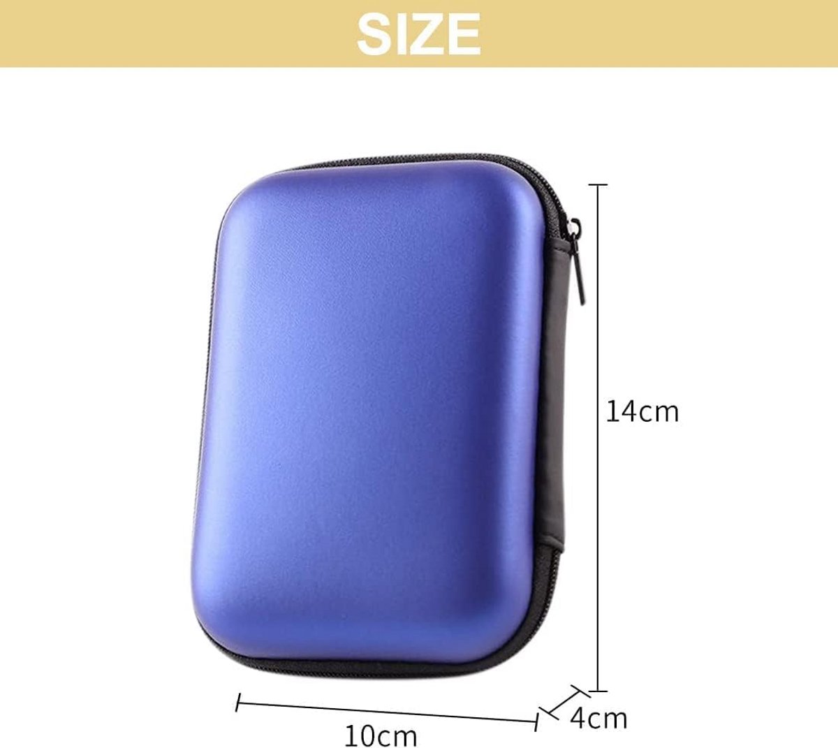 Schokbestendige Opberghoes voor 2.5 inch Externe Harde Schijf (HDD/SSD)