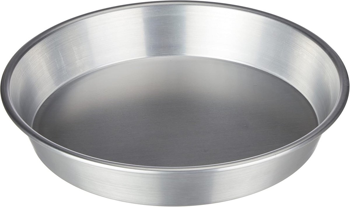 Conische Taartvorm Aluminium 34 cm met Rand - Perfect voor Gebak en Pizza