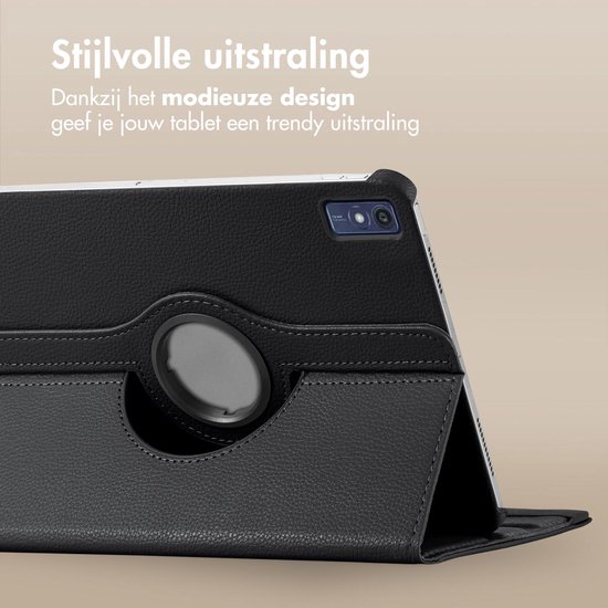 Étui pour Tablette Lenovo Tab P12 - Bookcase Rotative iMoshion 360 ° - Zwart