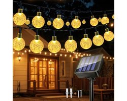 Solar Fairy Lights 12m 100 LED Waterproof for Garden and Outdoor Decoration