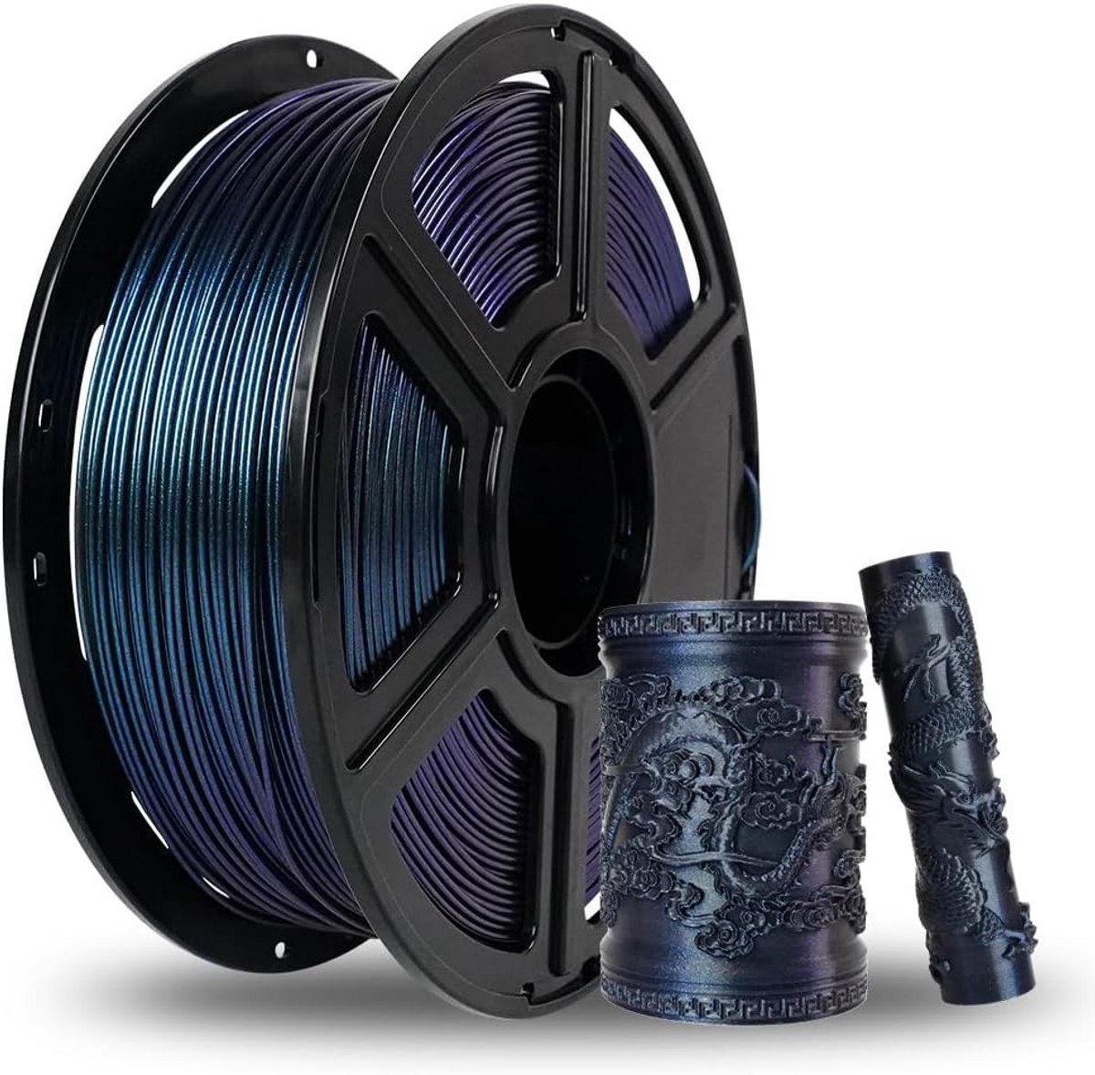 1.75mm PETG 3D Printer Filament 1kg - Kleurveranderend (Chameleon Color Shift)