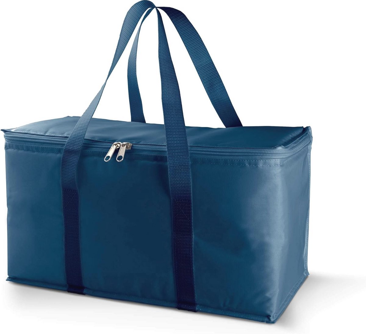 Grote koeltas voor winkelen en picknick - Navy - 39 x 22 x 19 cm