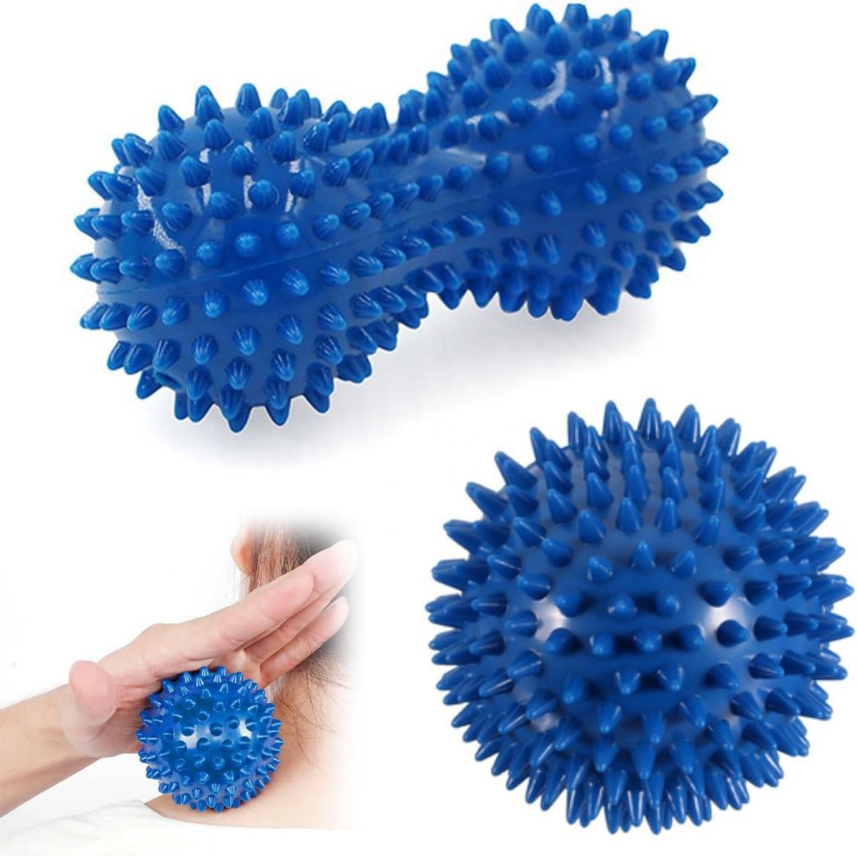 Set van 2 Massageballen voor Spierontspanning en Triggerpoint Massage