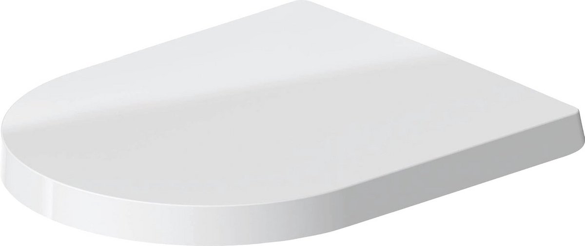 Toiletbril met Softclose RVS Scharnieren - Urea Duroplast - Geschikt voor ME by Starck