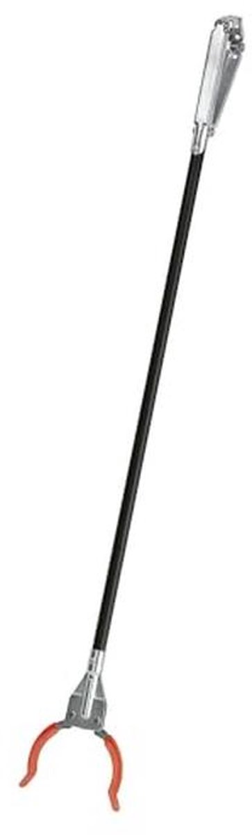 Zwerfafvalgrijper Aluminium 90 cm - Handige Afvalknijper met Kunststof Bekken