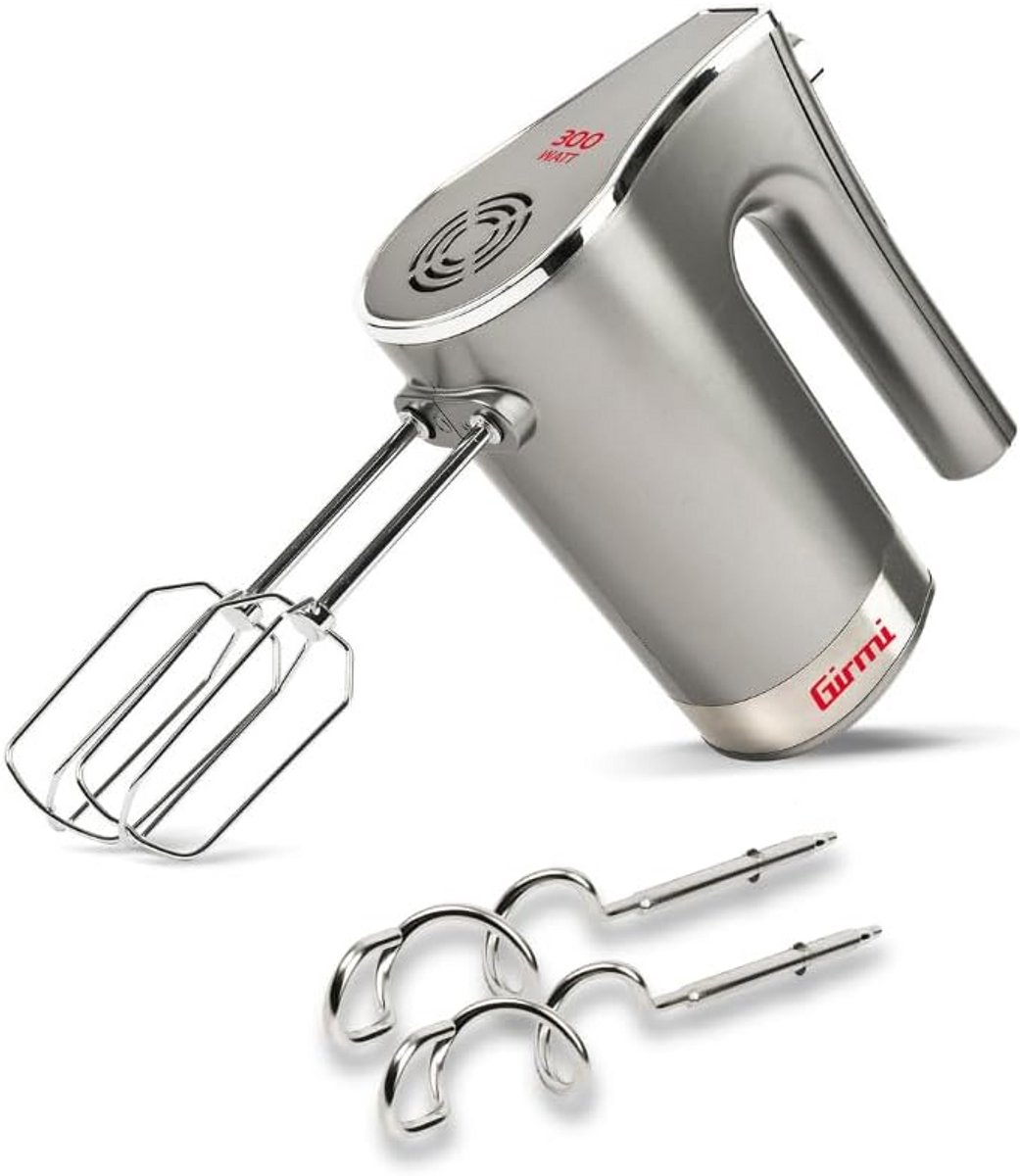 Elektrische Handmixer met 5 Snelheden voor Mixen Kloppen en Kneden Krachtige Keukenmachine