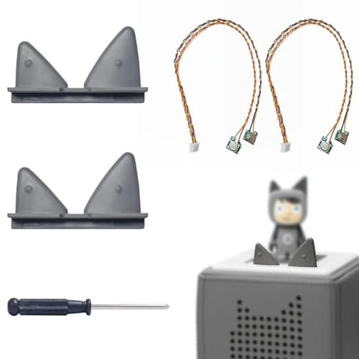 Reserveonderdelenset voor Toniebox - Vervangende Oren en Accessoires