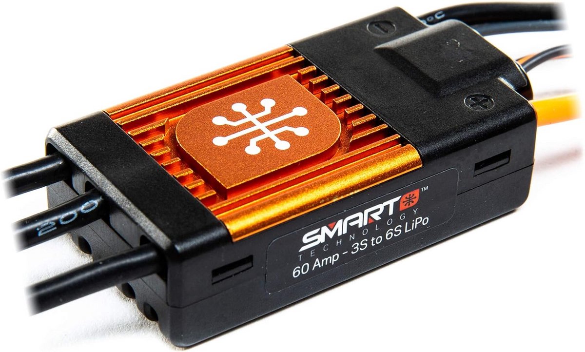 Slimme Brushless ESC voor RC-vliegtuigen - 60A, 3S-6S