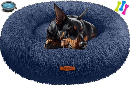 Dog's Lifestyle hondenmand Rib Zwart Orthopedisch