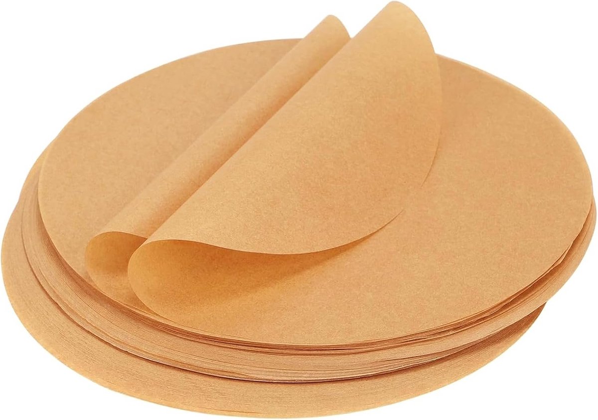 150x Ronde Bakpapier Cirkels 30 cm - Antiaanbak & Hittebestendig voor Airfryer, Oven en Taartvorm