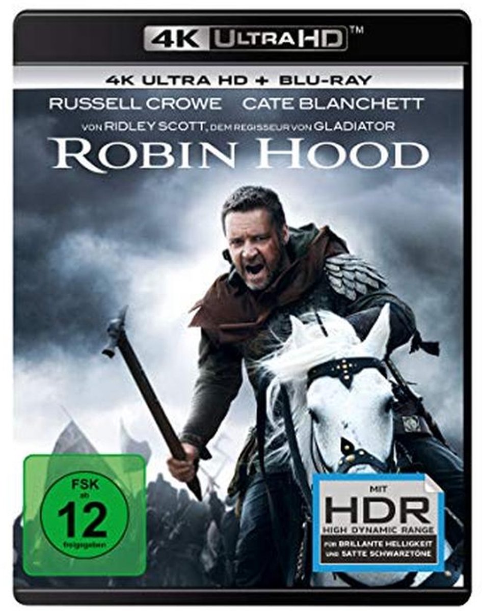 Robin Hood Avontuur 4K Ultra HD en Blu-ray