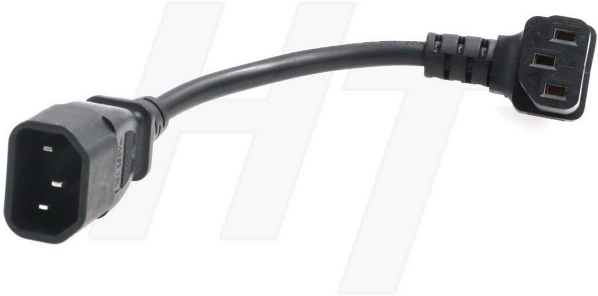Stroomkabel C13 naar C14 voor UPS, PDU, Monitors en TV 10A 250V